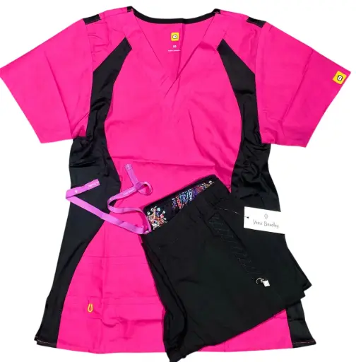 Conjunto Rosa / Negro